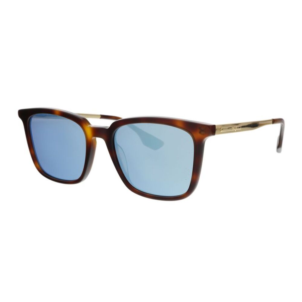 McQ MQ0070S-002 Havana Rectangle Sunglasses